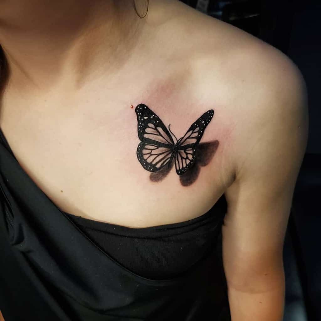 3D Butterfly Tattoos: Symbolism and Artistry