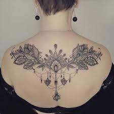 Lace Back Tattoo