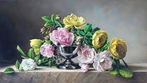 Realism Flower Paintings